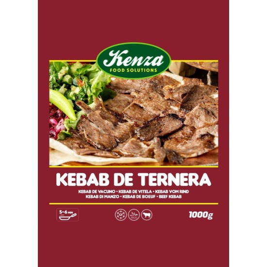 Luncheado de Kebab de Ternera Caja 1 Por 10kg IQF Luncheado de Kebab de Ternera Caja 1 Por 10kg IQF
